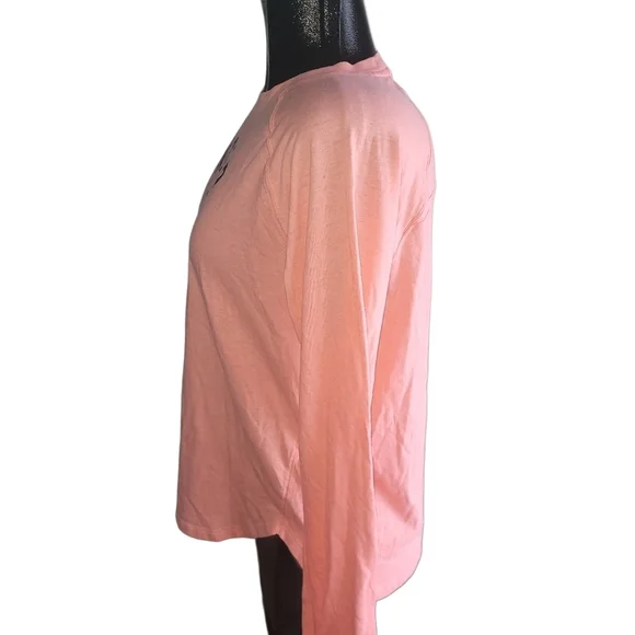 Under Armour Salmon Pink Long Sleeve Top M - Picture 5 of 7